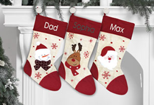 Red Christmas Stocking incl Delivery