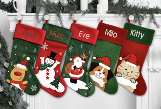Traditional Christmas Stocking incl Delivery